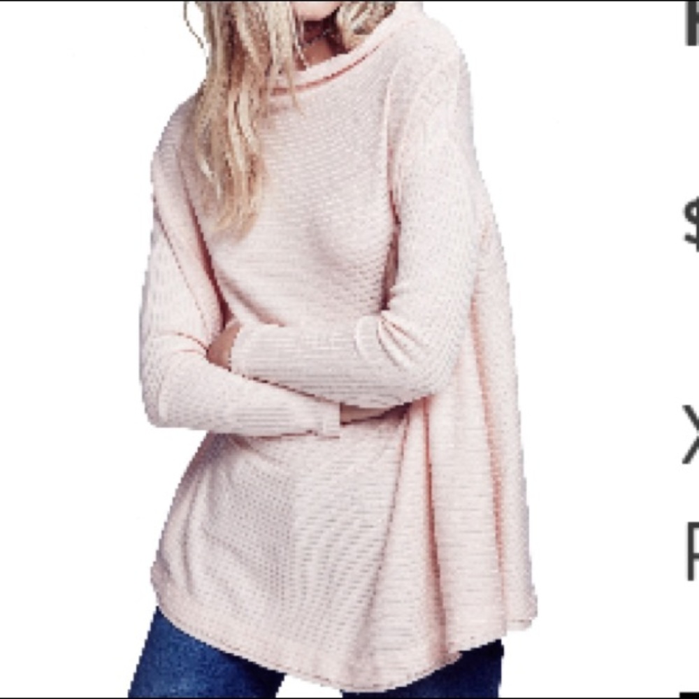 Free people cowl neck sweater - Picture 1 of 8
